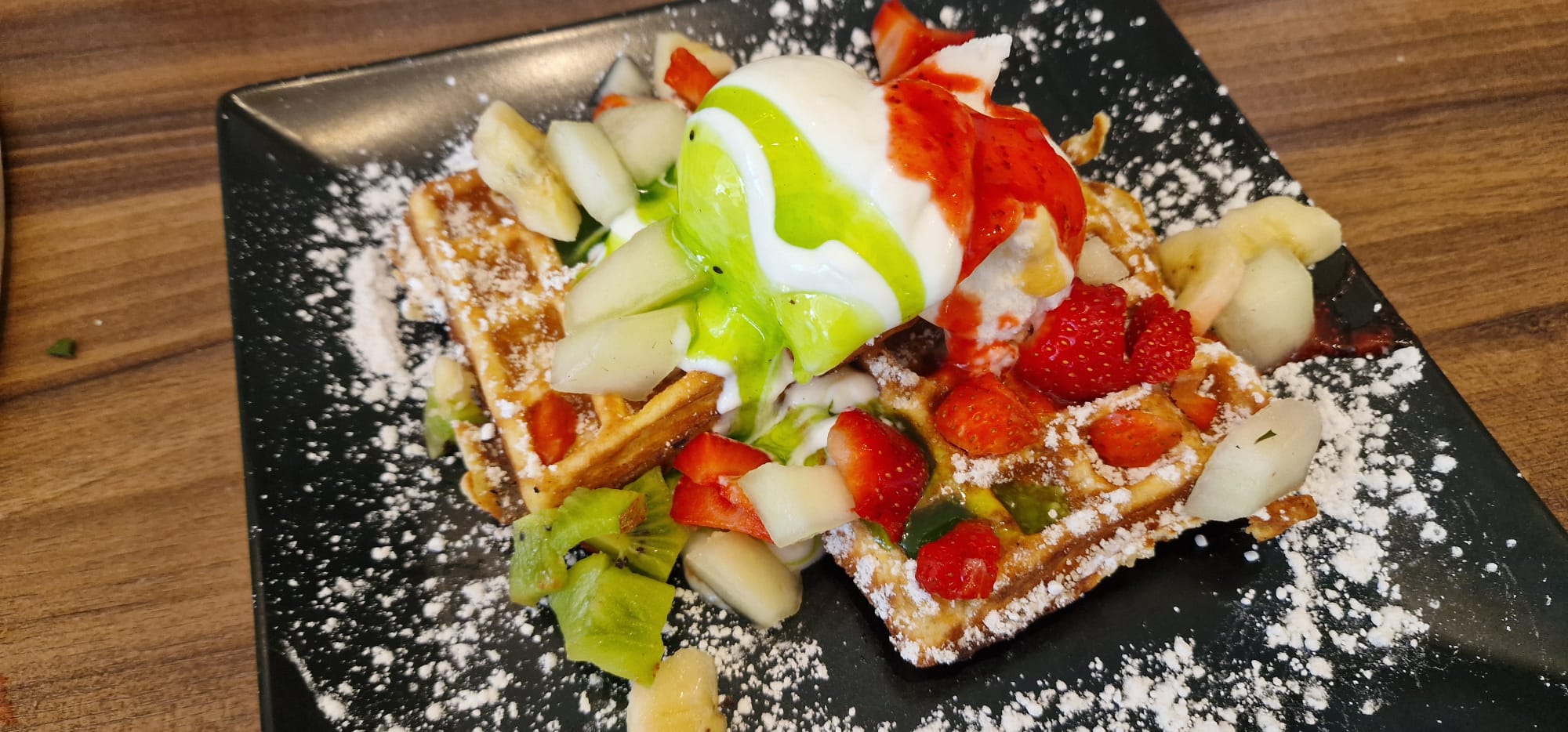 Heiße Waffeln